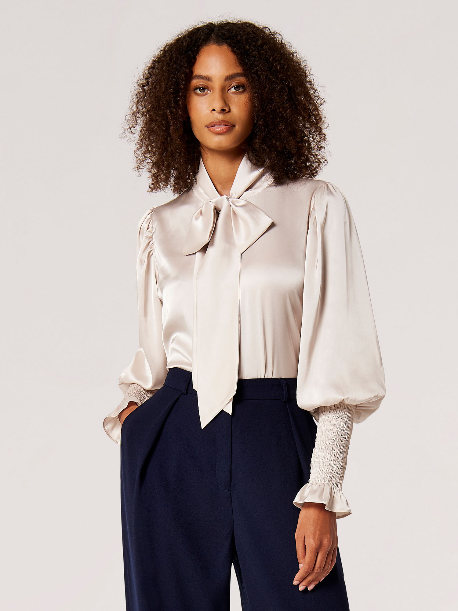 Satin blouses top and shirts