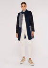 Mix & Match Patchwork Coat, Navy, large