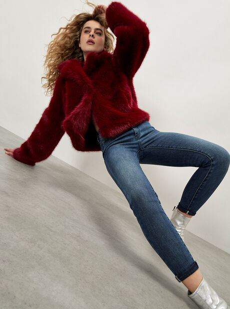 Sienna Glitter Sparkle Skinny Jeans