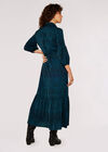 Animal Print Maxi Dress, Green, large