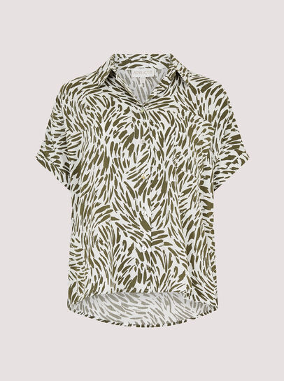 Brushstroke Print Shirt