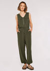 Utility Jumpsuit, Khaki, large