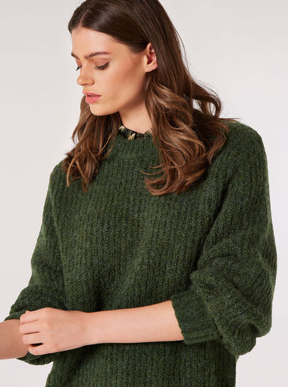 Chunky Knit Boxy Jumper