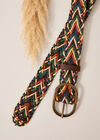 Multicoloured Braided Belt, Assorted, large