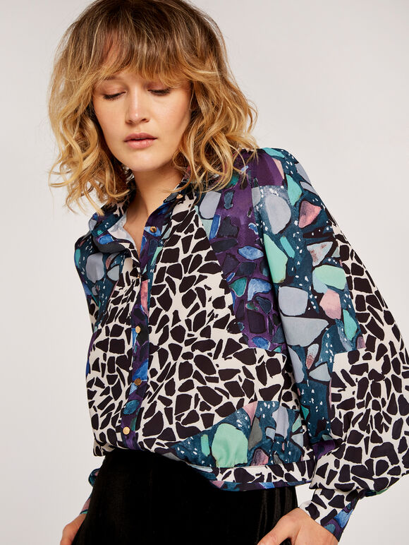 Gemstone Shirt, Purple, large