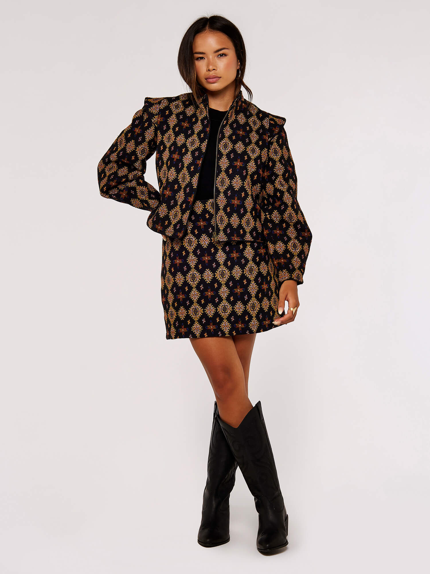 Apricot on sale tribal dress