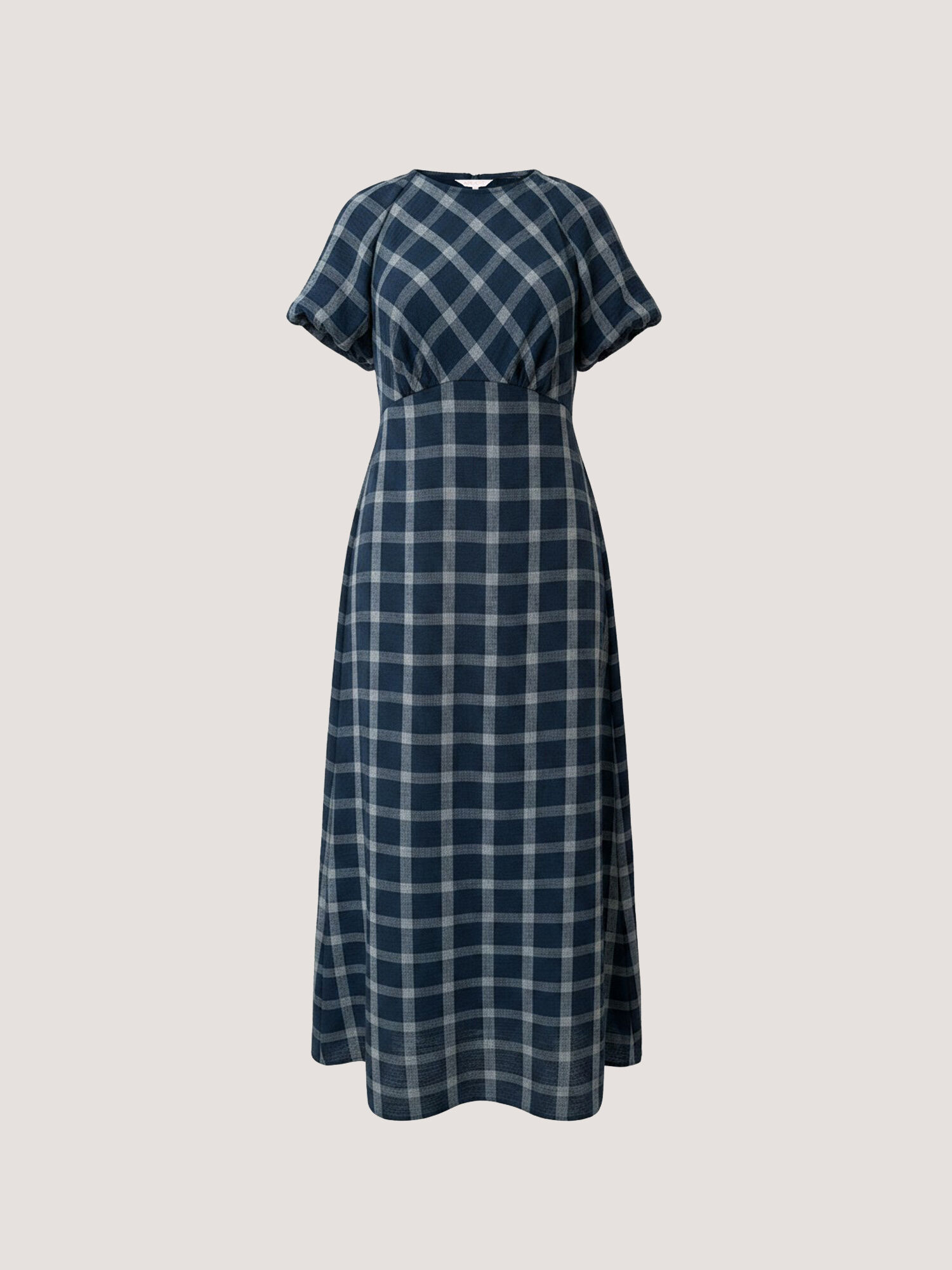 Check Print Midaxi Dress | Apricot Clothing