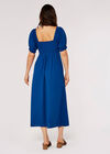 Tie Detail Midi Dress, Blue, large