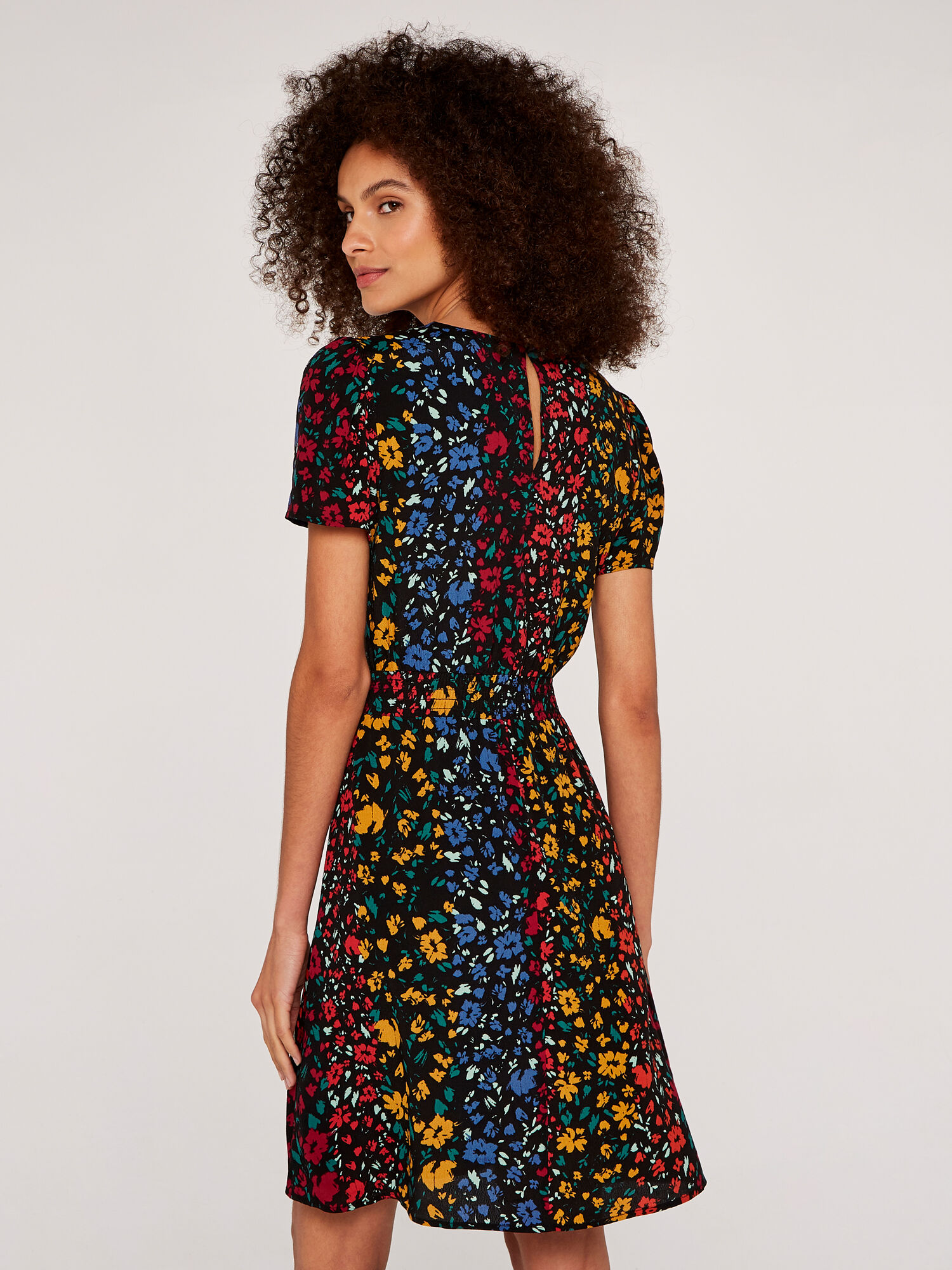 Floral Smock Dress