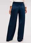 Wide Leg Trouser, Navy, large