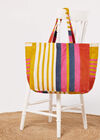 Yarn Dyed Canvas Bag, Assorted, large
