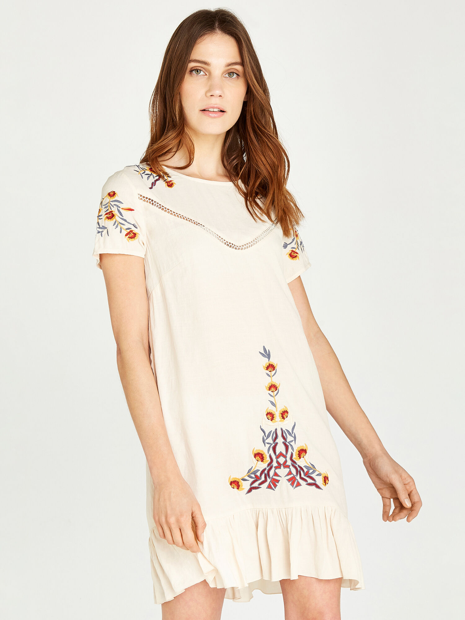 Free people pavlo embroidered tunic dress new arrivals