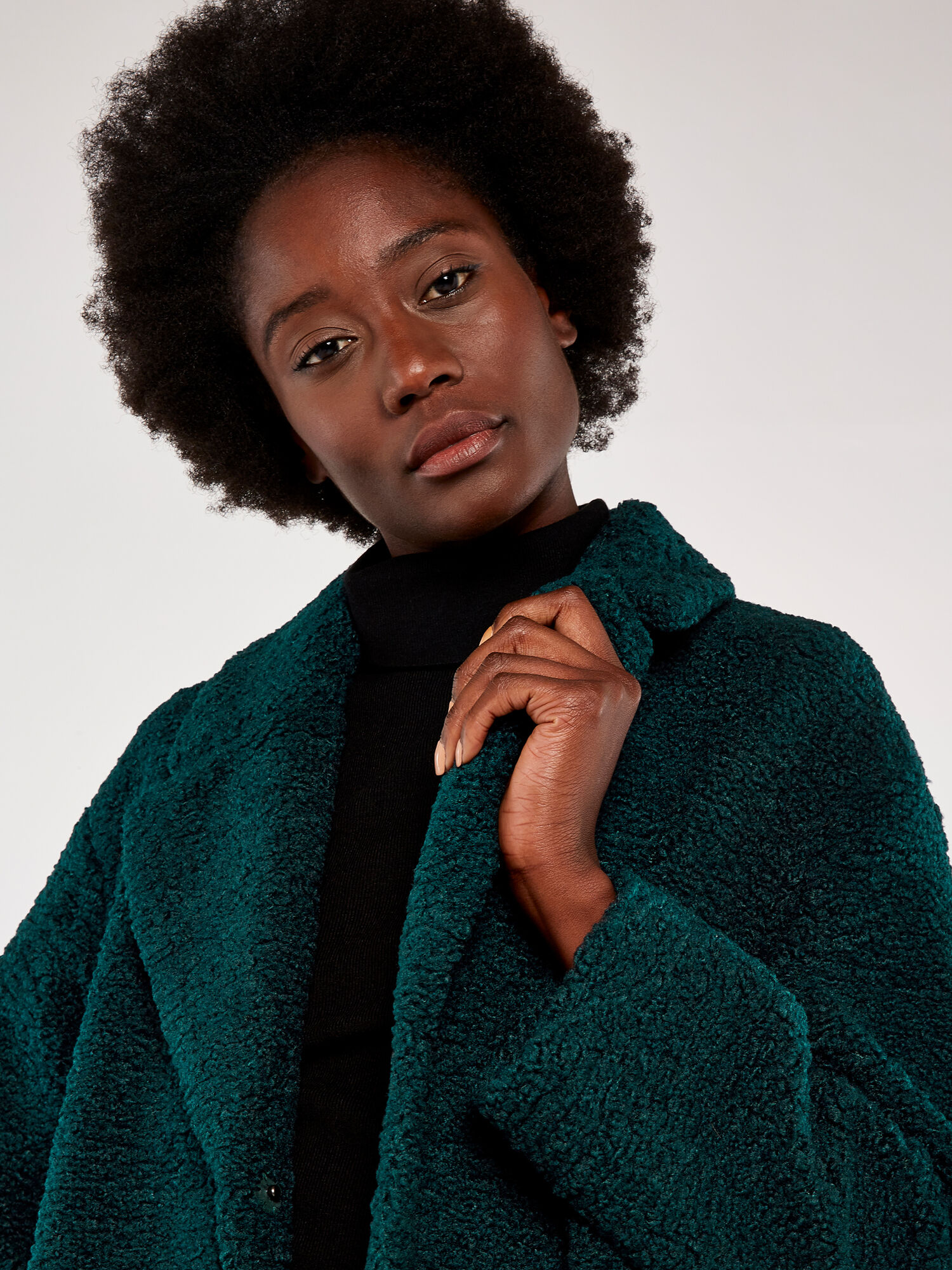 Borg fur coat cheap