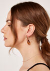 Resin Teardrop Earrings, Assorted, large