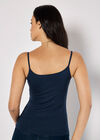 Jersey Cami Top, Navy, large