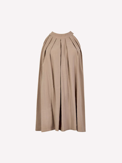 Soft Pleat Tunic Top