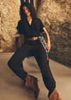Soft Woven Utility Jumpsuit, Black, large