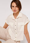 Utility Casa Boxy Shirt, White, large