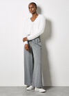 Fluffy Cropped Bolero, White, large