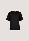 Modal Jersey Basic T-Shirt, Black, large