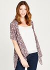 Butterfly Kaleidoscope Kimono, Pink, large