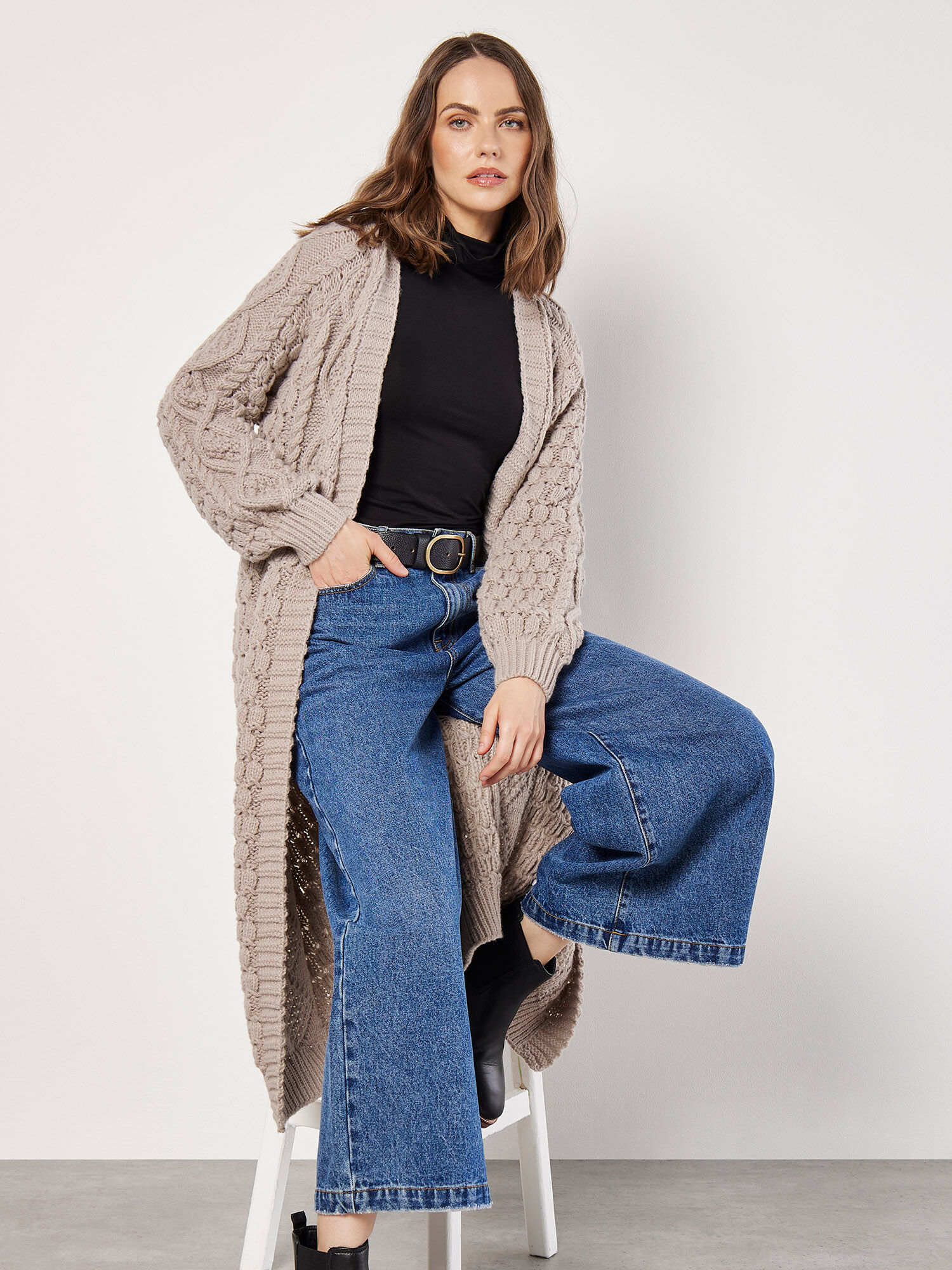Long chunky cardigans uk shop