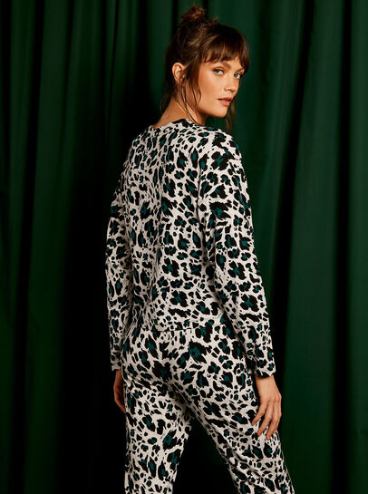 Cheetah Print  Night Jumper