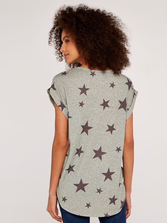 Star T-Shirt, Mint, large