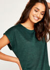 Side Split Top, Green, large