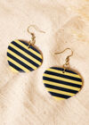 Horizontal Stripe Earrings, Assorted, large