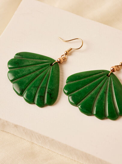 Shell Drop Earrings