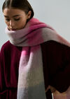 Pastel Check Colour Block Scarf, Assorted, large