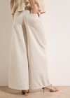 Zana Wide-Leg Jeans, Stone, large