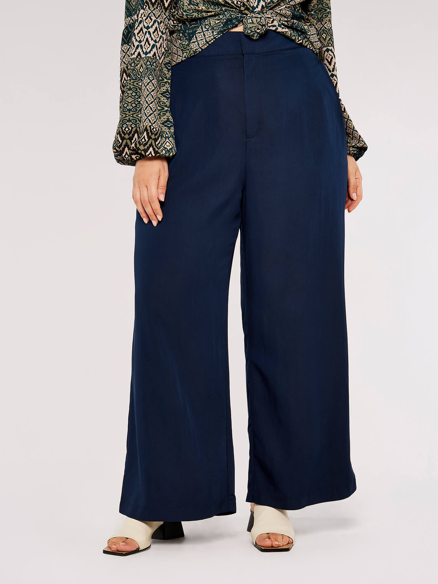Dark blue palazzo discount pants