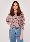 Butterfly Batwing Top, Pink, large