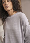 Waffle Lounge Top, Grey, large