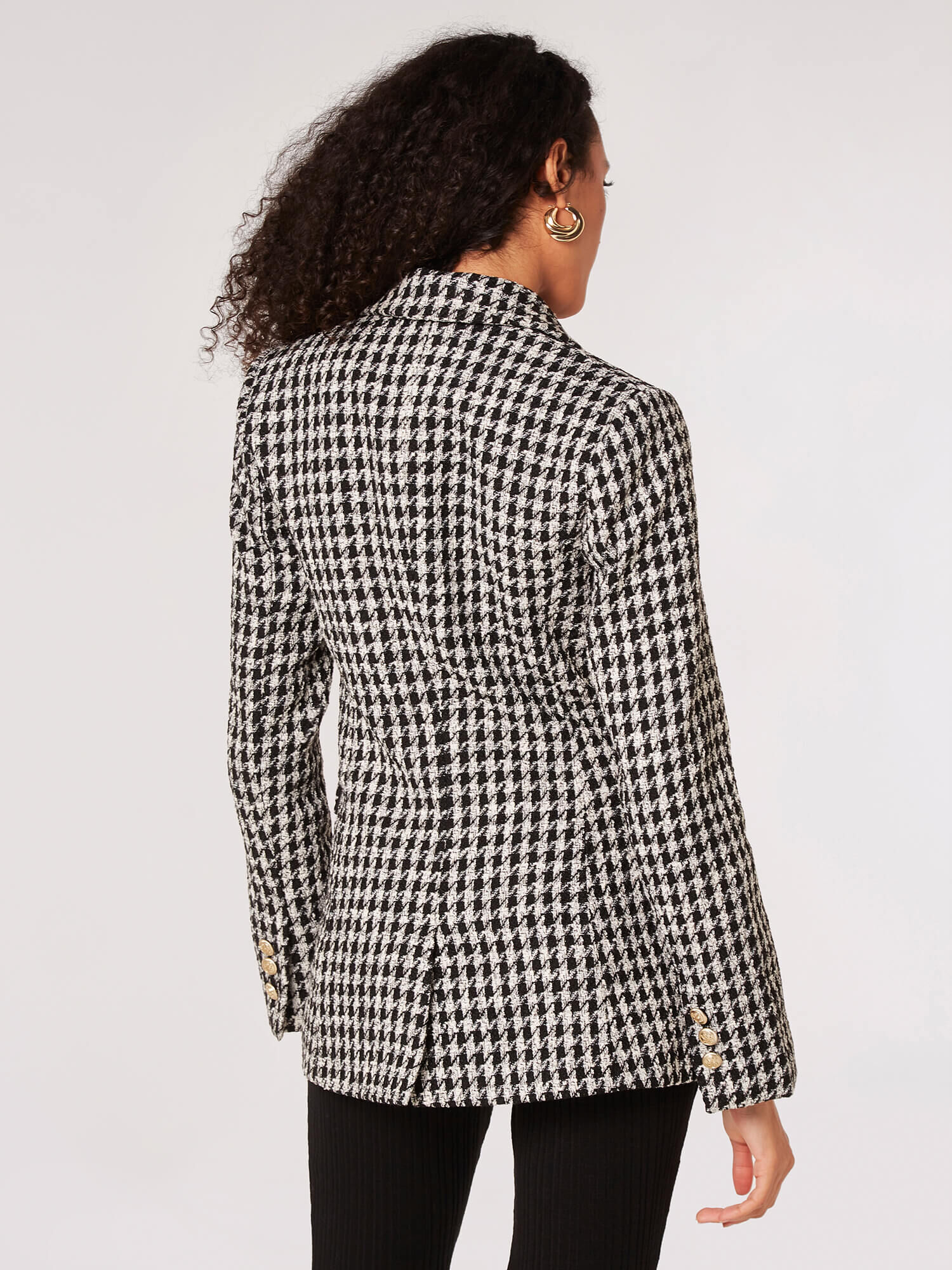 Dogtooth sales womens blazer