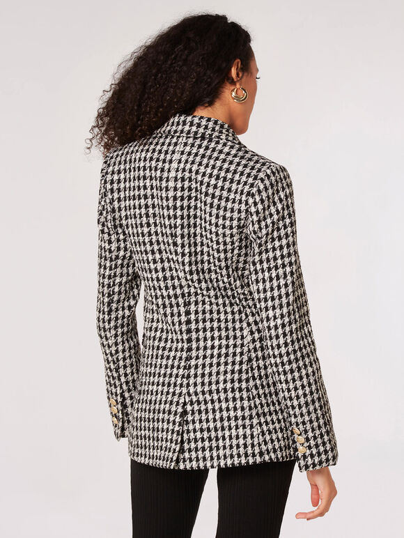 Dogtooth Blazer & Skirt, , large