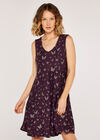 Butterfly Spray Dress, Purple, large
