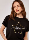 Shine T-Shirt, Black, large