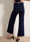 Zara Wide-Leg Elastic Jeans, Blue, large