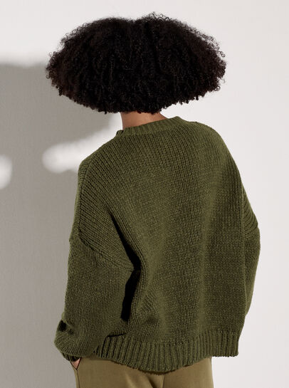 Embroidered Flower Jumper