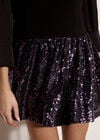 Bandeau Sequin Mini Dress, Assorted, large