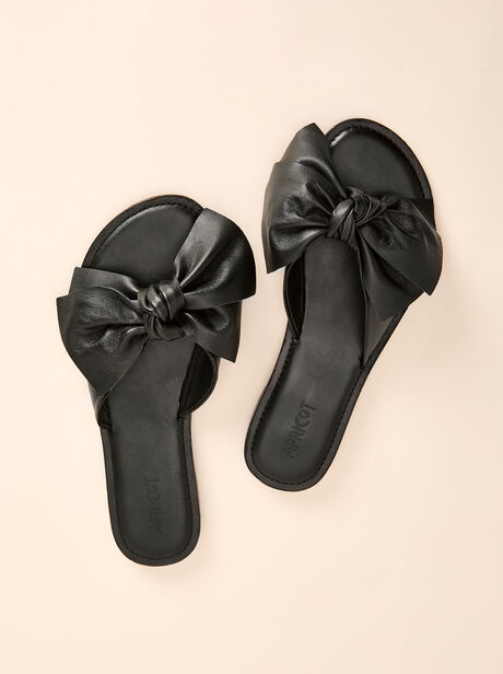 Bow Mule Sandals