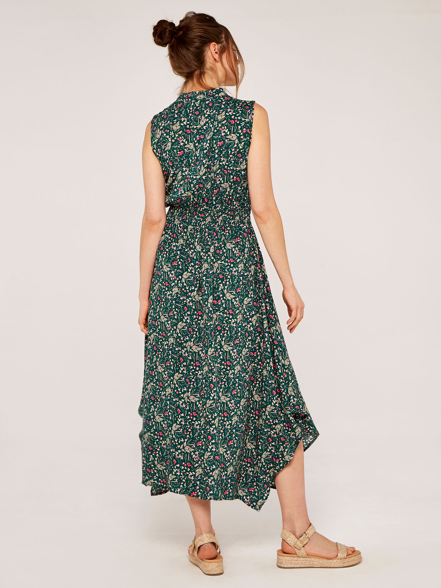 Hazel print sales hanky hem dress
