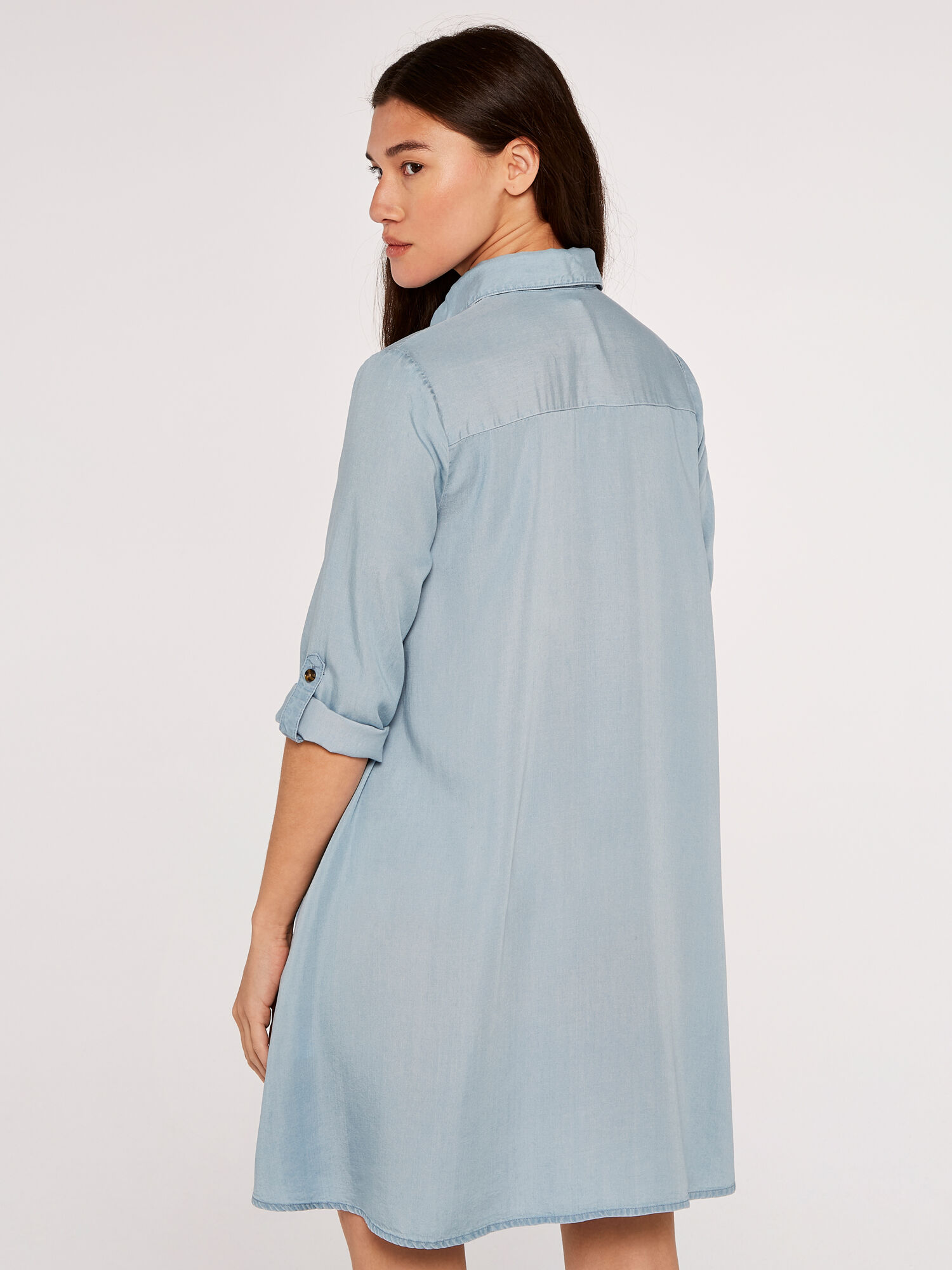 Apricot cheap denim dress