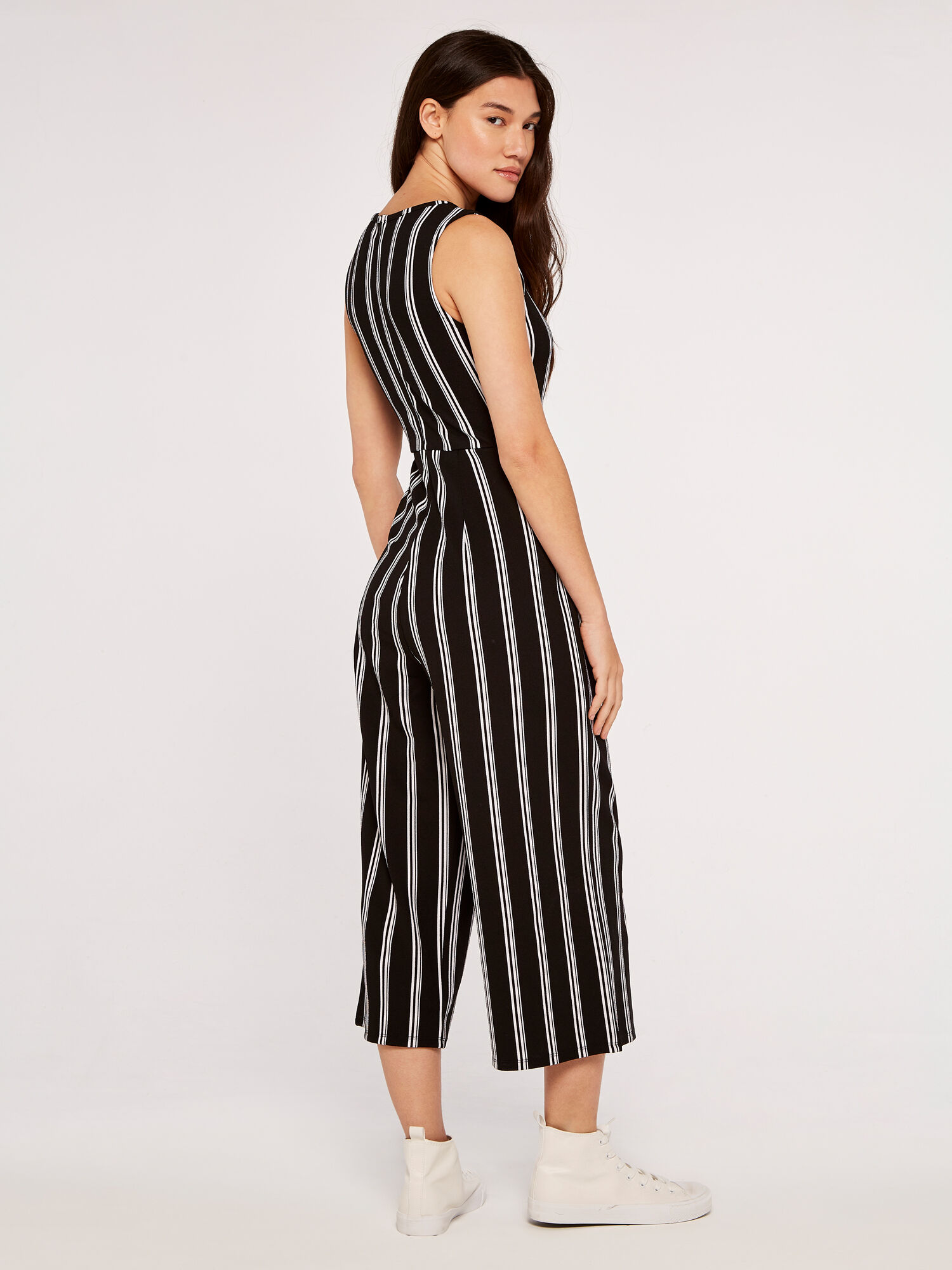 Apricot black jumpsuit outlet