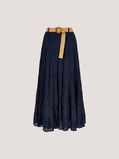 Tiered Maxi Skirt