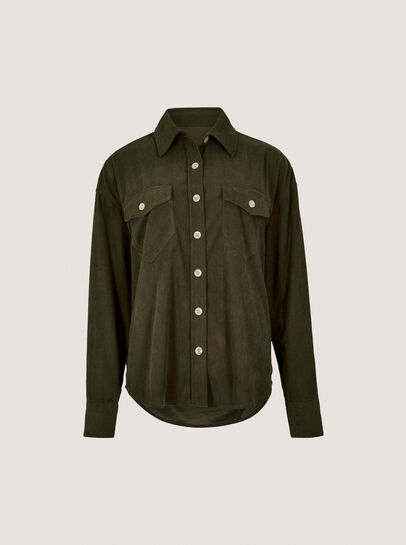 Oversized Cord Shirt