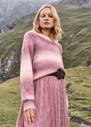 Space Dye Jumper, Pink, large
